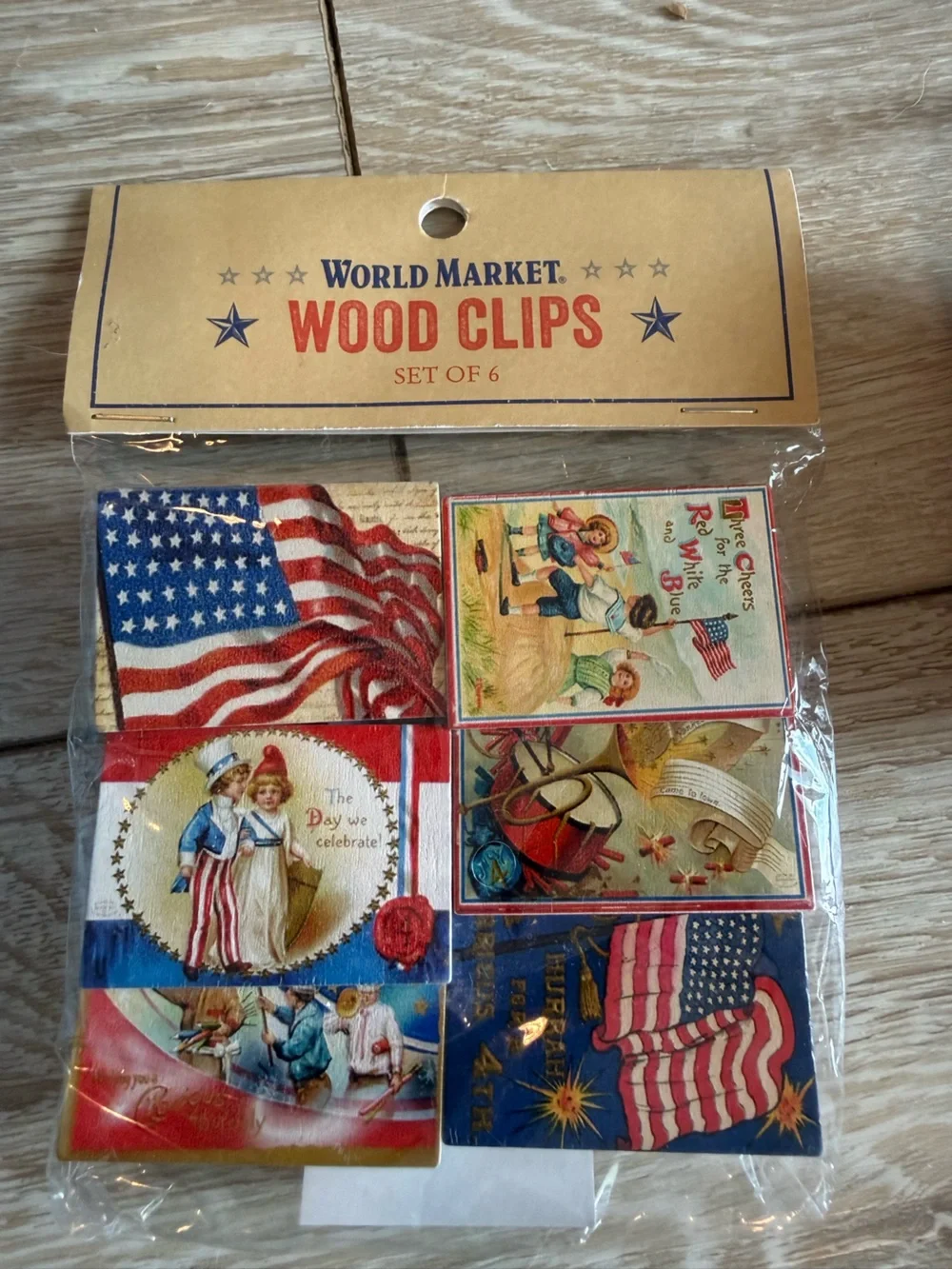 Cost Plus World Market Patriotic Party Set - July 4th, americas 250th, vintage